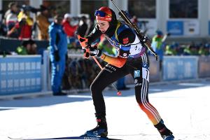Biathletinnen verpassen Podest im Massenstart
