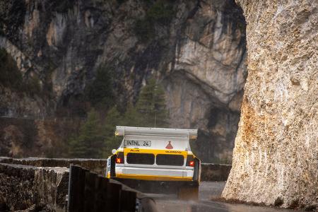 Walter Röhrl Audi Quattro S1 E2 (1986) Histo Monte (2024) Schlucht von Aiglun