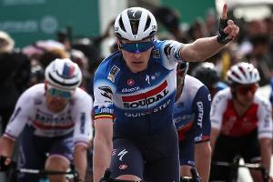 Radsport: Merlier gewinnt erste Etappe der UAE Tour