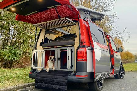 Flowcamper Fellschnute Campervan T6.1 Hundebox