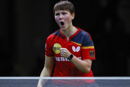 Tischtennis: Deutsche Männer gegen Singapur oder Iran