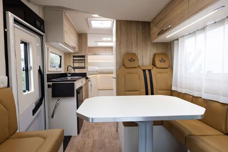 Teilintegrierter Atlantis Deluxe 695 Grundriss