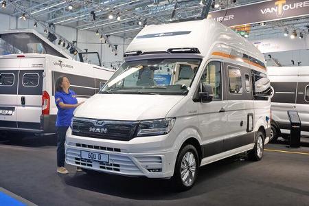 Außen, Fahrerseite, Hochdach, MAN, Camper