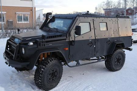 Erlkönig Mercedes G-Klasse LAPV