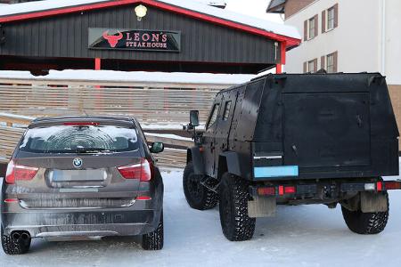 Erlkönig Mercedes G-Klasse LAPV