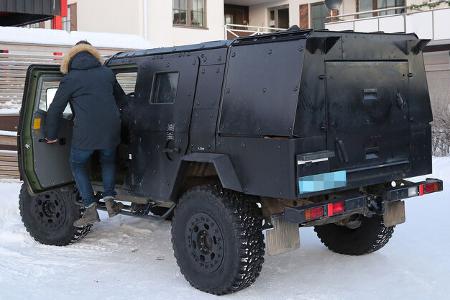 Erlkönig Mercedes G-Klasse LAPV
