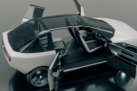 Apple Car Rendering Vanarama