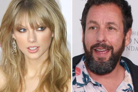 Adam Sandler gibt zu: In der Nähe von Taylor Swift wird er 