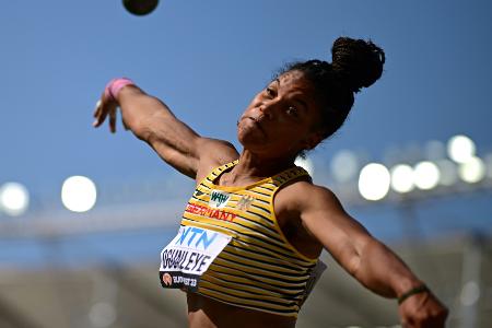 Kugelstoßerin Ogunleye holt überraschend WM-Silber