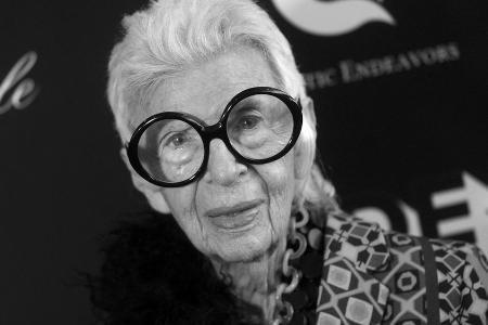 Fashionikone Iris Apfel ist mit 102 Jahren gestorben