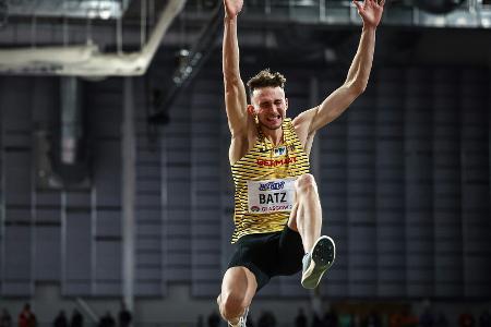 Hallen-WM: Weitspringer Batz guter Vierter