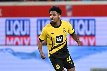 Ian Maatsen - Note: 2,5 - Im Offensivspiel einer der auffälligsten BVB-Spieler. Trug den Ball vielfach dynamisch in die gegnerische Hälfte und riss auch in den Kombinationen häufig die Fäden an sich. Sorgte in der Nachspielzeit mit seinem Treffer für die Entscheidung.