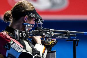 Druckluft-EM: Drittes EM-Gold für Anna Janßen