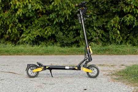 Allrad E-Scooter - Federung