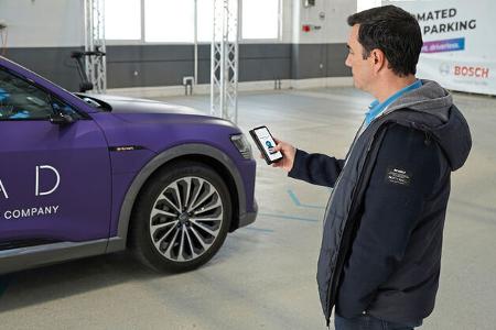 Bosch Cariad Automated Valet Charging