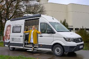 Reisemobil, VW-Crafter, Mobiler Haarsalon, Peggy Haase