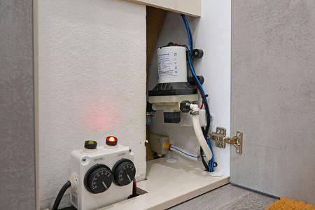 Membranpumpe, Wasserstrahl, Wasser, Technik