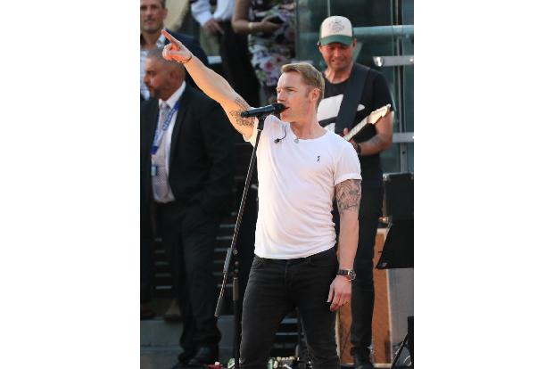 Auch Ronan Keating hat eine beachtliche Kinderschar, und es war nur eine Frage der Zeit, bis der Ire Opa wurde. 2023 war es soweit, da war der Sänger 46.