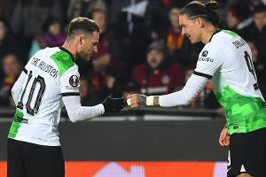 Europa League: Liverpool siegt in Prag problemlos
