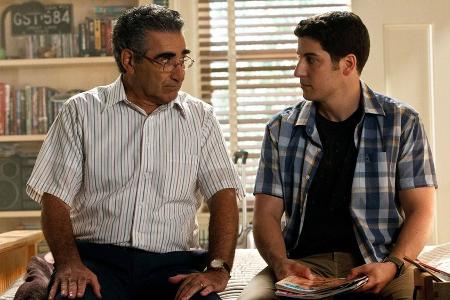 Eugene Levy und Jason Biggs feiern 