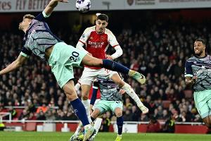 Havertz köpft Arsenal zum Sieg - Ärger wegen "Schwalbe"