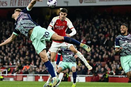 Havertz köpft Arsenal zum Sieg - Ärger wegen 