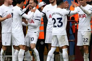 Werner trifft: Tottenham bezwingt Aston Villa mit 4:0