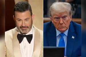 Einen Tag nach den Oscars: Jimmy Kimmel tritt gegen "Dödel" Trump nach