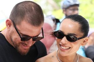 Seltener Anblick: Channing Tatum und Zoë Kravitz mitten in Hollywood