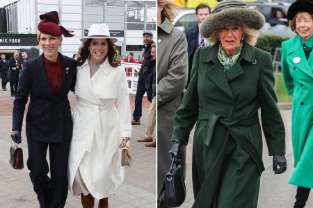 Trotz Familien-Drama: Königin Camilla strahlt beim Pferderennen