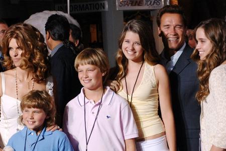 Die Schwarzenegger-Kids früher