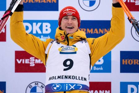 Beneditk Doll - Note: 1,5 - Im Winter 2023/24 fightete Doll zeitweise um das Gelbe Trikot, diesmal war der 33-Jährige dafür schlicht nicht konstant genug. Zahlreiche schwache Ergebnisse und Probleme am Schießstand kann man sich allerdings erlauben, wenn auf der anderen Seite zwei Sprintsiege, ein zweiter Platz im Massenstart von Oslo und WM-Bronze im Einzel stehen. Durch Dolls Karriereende verliert der DSV seinen aussichtsreichsten Sieganwärter.