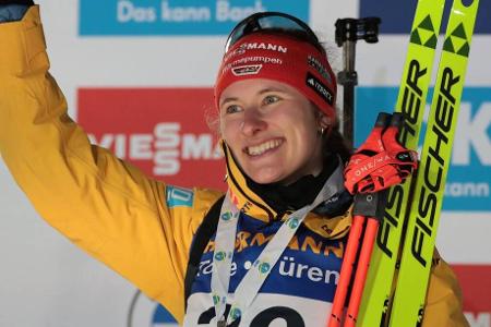 Janina Hettich-Walz - Note: 1,5 - Was für eine Steigerung! Bislang im Gesamtweltcup nie besser als 22., beendete Hettich-Walz den laufenden Winter als Zehnte des Rankings. Der Start war holprig, doch dann robbte sich die 27-Jährige nach und nach in die Nähe der Weltspitze, schockte diese mit Silber im WM-Einzel und setzte zum Abschluss im Massenstart von Canmore mit Platz zwei ein weiteres Ausrufezeichen.