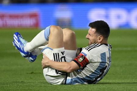 Muskelprobleme: Argentinien muss auf Messi verzichten