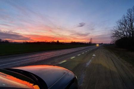 Winter-Wohnwagenreise Nordkap 