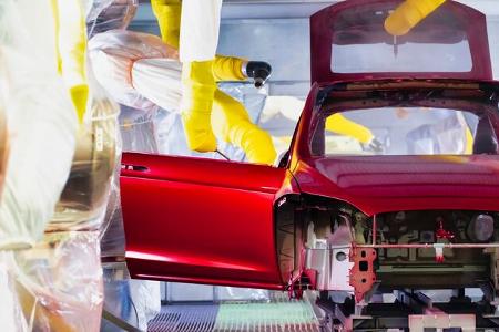 03/2024 Tesla Fabrik Gigafactory Produktion Fremont