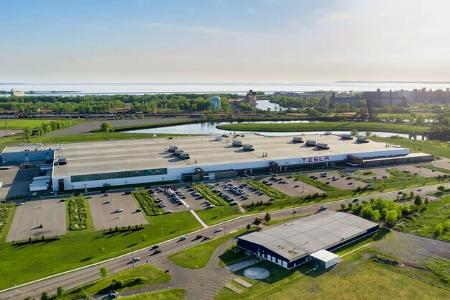 03/2024 Tesla Fabrik Gigafactory Produktion New York