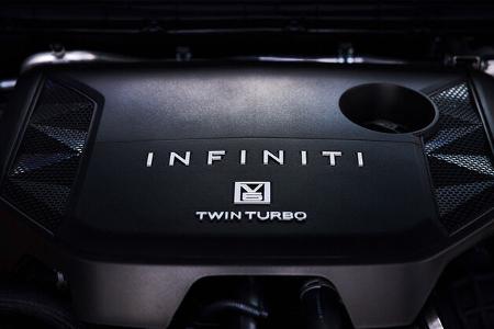 Infiniti QX80, großer SUV, Teaser