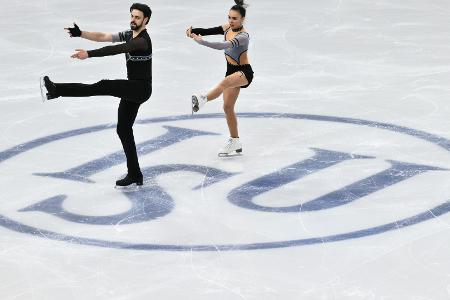 Eiskunstlauf-WM: Deutsches Duo verpasst Eistanz-Finale