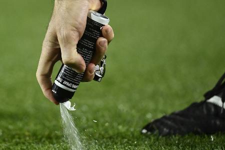 Brasilianer als Erfinder des Freistoßsprays anerkannt