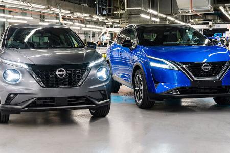 Nissan Qashqai e-Power und Juke HEV