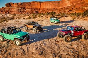03/2024 Jeep Low Down / Willys Dispatcher / Gladiator Rubicon / Vacationeer Concept Moab Easter Jeep Safari