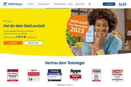 Während Wiso Steuer für alle steuerlichen Belange geeignet ist, ist es fast zu leistungsstark für einfache Steuererklärungen.