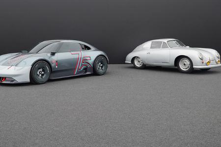 Studie Porsche Vision 357 und Porsche 356