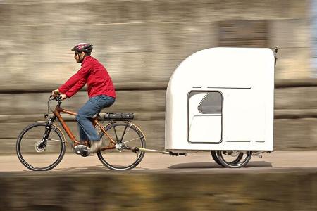 Fahrrad-Caravan