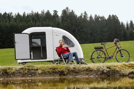 Fahrrad-Caravan