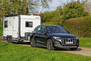 Audi Q5 50 TDI Zugwagentest