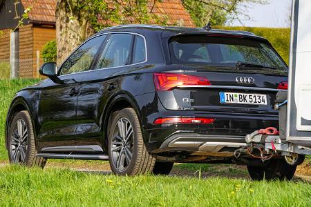 Audi Q5 50 TDI Zugwagentest