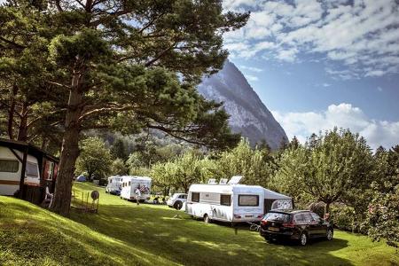 Liechtenstein, Camping