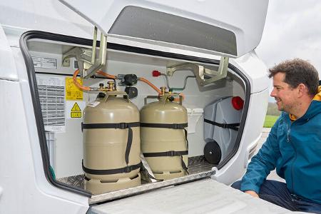 Dethleffs Aero Up Gaskasten